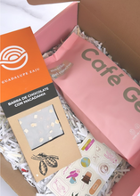 Cargar imagen en el visor de la galería, Muestra una barra de chocolate y cae mezcla de rancho