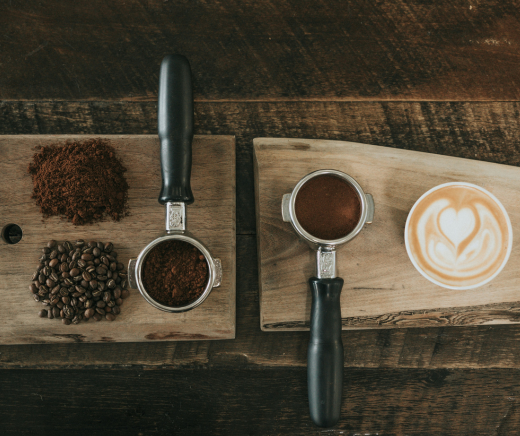 cafe molido y en grano