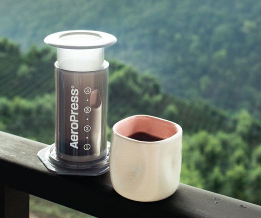 cafe con aeropress
