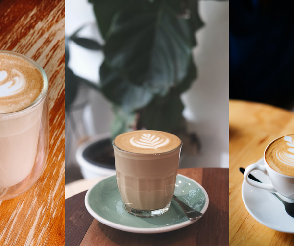 Café Ge, latte, cappuccino, flat white