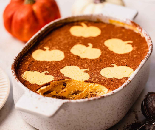 Pumpkin Spice Tiramisú, el postre ideal para este otoño