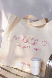 Bolsa de tela reutilizable color beige