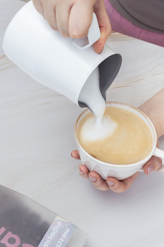 jarra de leche para espumar