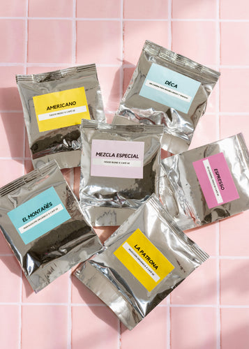muestras de cafe de especialidad 