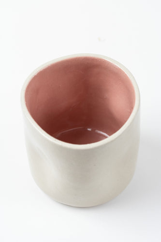 taza de cafe rosa