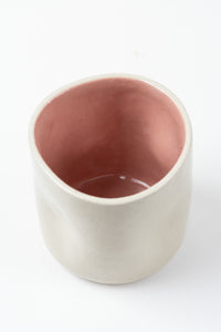 taza de cafe rosa